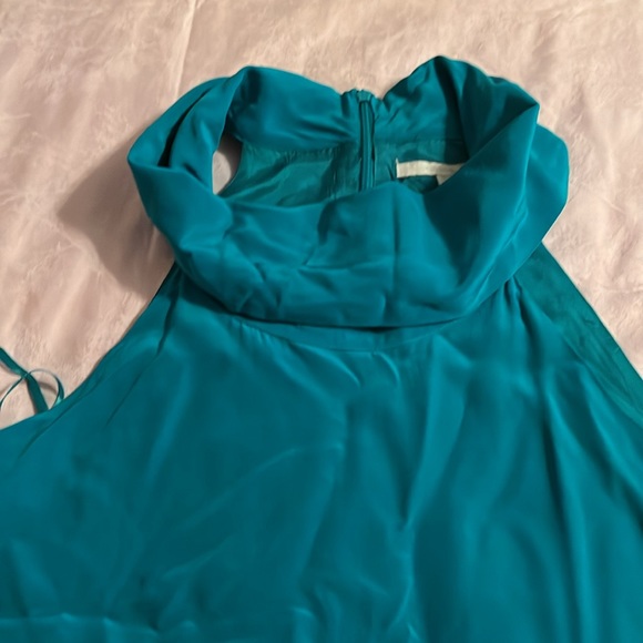 Cassis silk dress - Picture 2 of 7